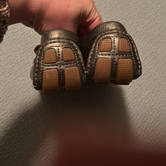 Cole Haan Silver/Pewter Driving Moccasins - Picture 6 of 11